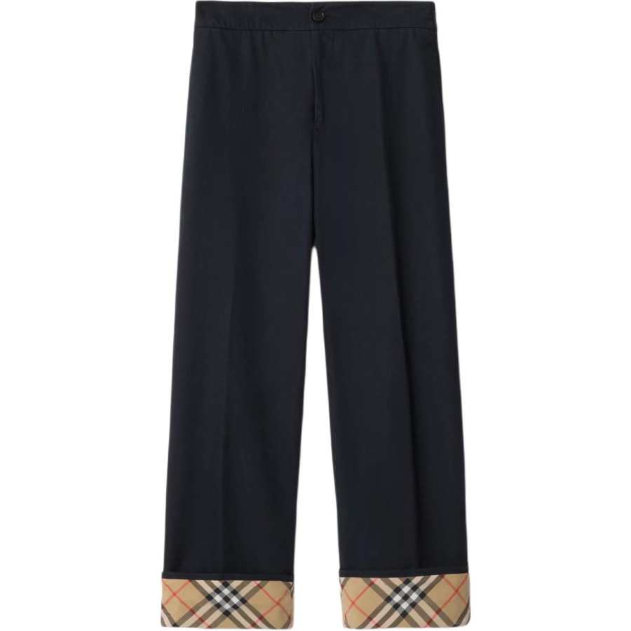 Burberry SS25 Casual Pants Men's Marine Blue