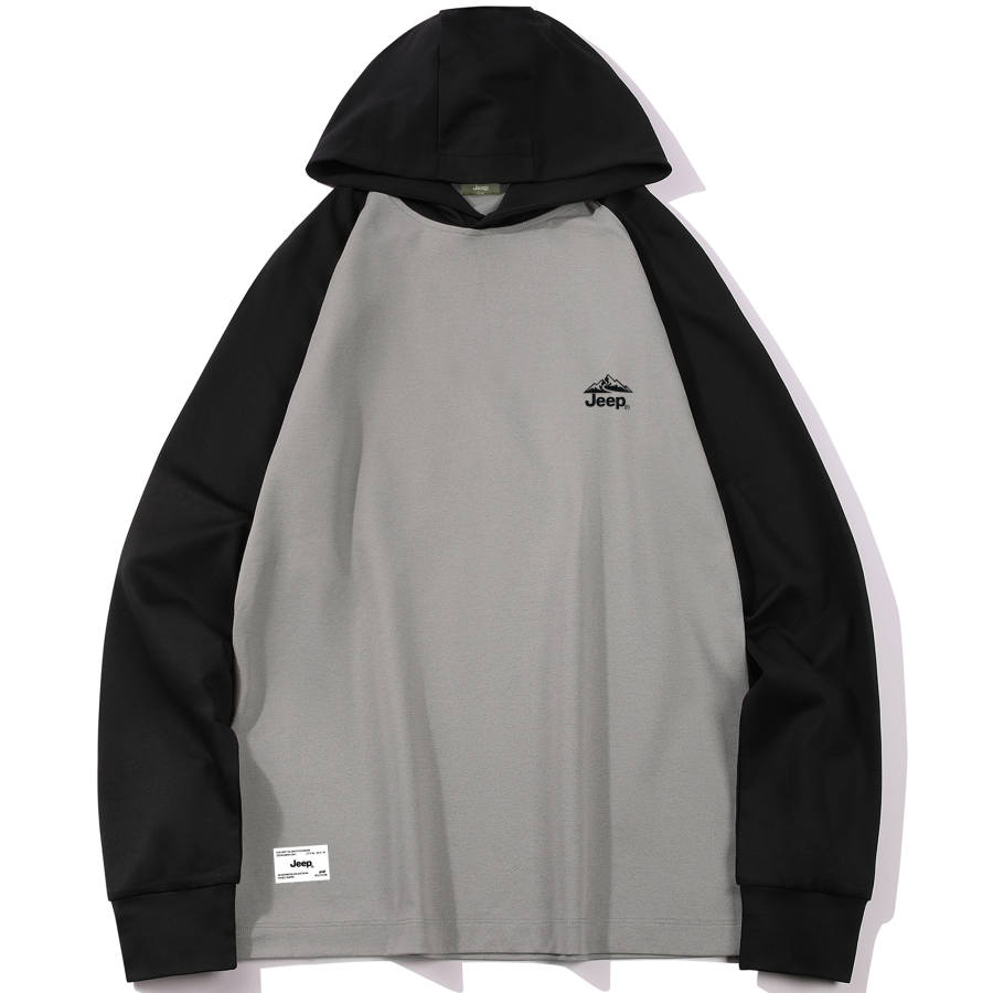 Jeep T Shirts Unisex Hooded Moderate Straight Fit