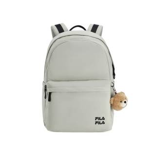 FILA ORIGINALE Fabric Backpack Regular Unisex Morning Twilight Gray Khaki