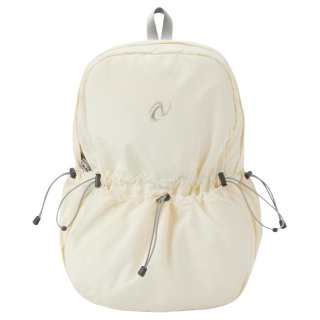 Nerdy Nylon Backpack Unisex Ivory