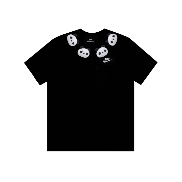 Nike Nike T Shirts Men's Black Crew Neck Moderate