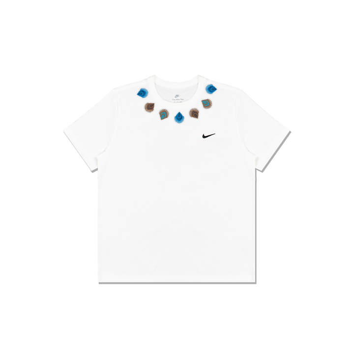Nike Nike T Shirts Men's White Crew Neck Straight Fit