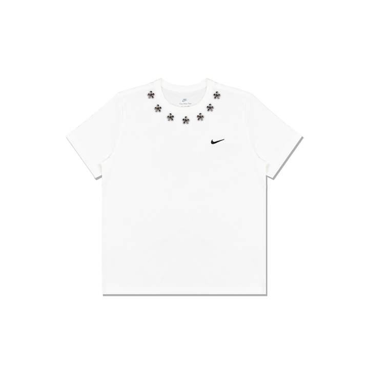 Nike Nike T Shirts Men's White Crew Neck Straight Fit