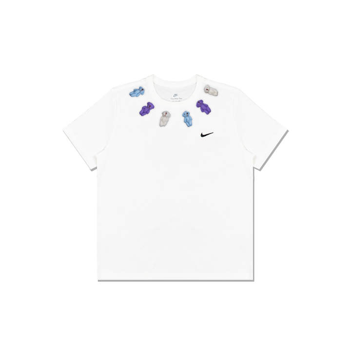 Nike Nike T Shirts Men's White Crew Neck Straight Fit