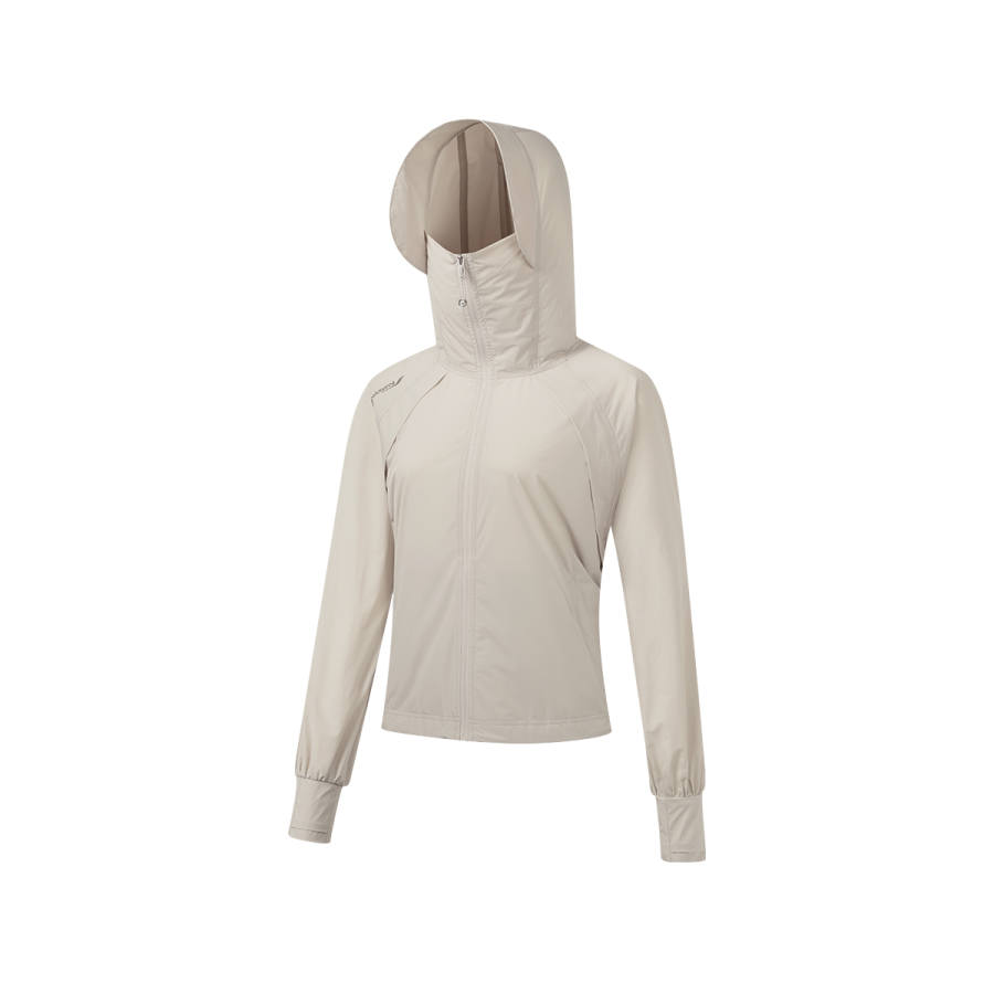Saucony Jackets Women's Dusty Mist Gray Hooded Moderate Other