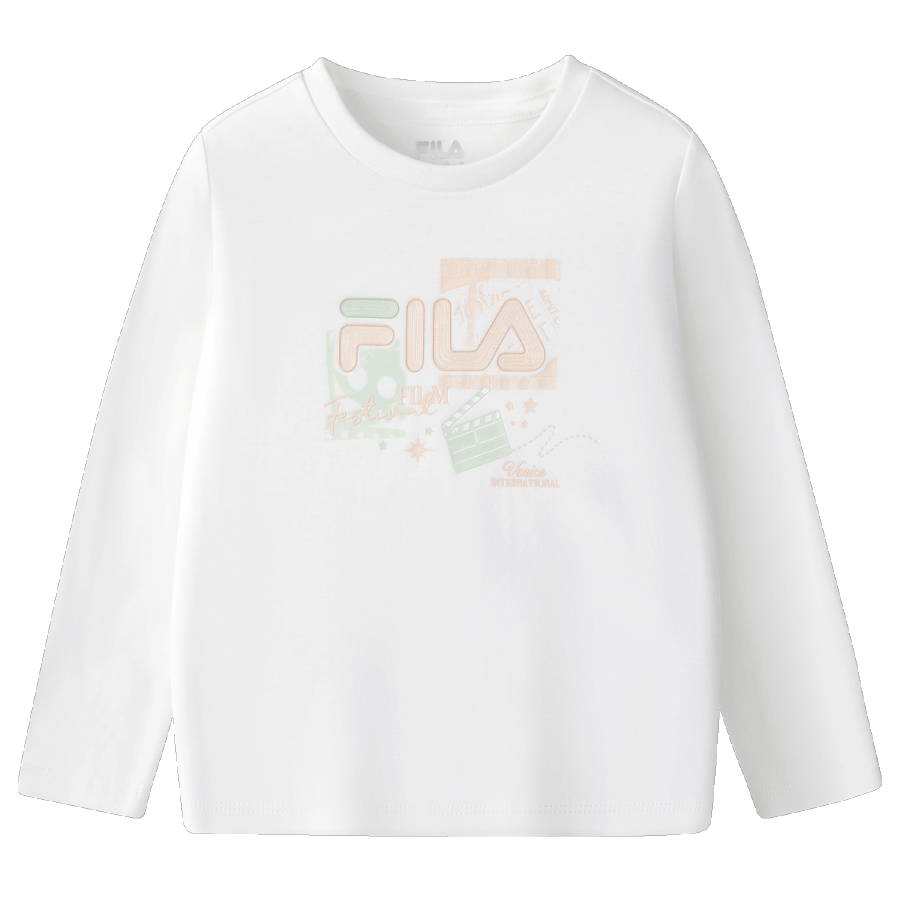 FILA KIDS T Shirt Standard White Children Aged 3 7 Years Old