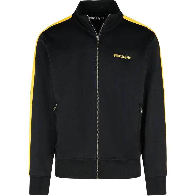 Palm Angels Logo Embroidered Zipped Track Jacket