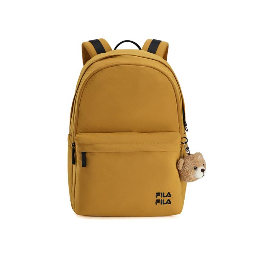 FILA ORIGINALE Fabric Backpack Regular Unisex Mirror Hall Vintage Brown