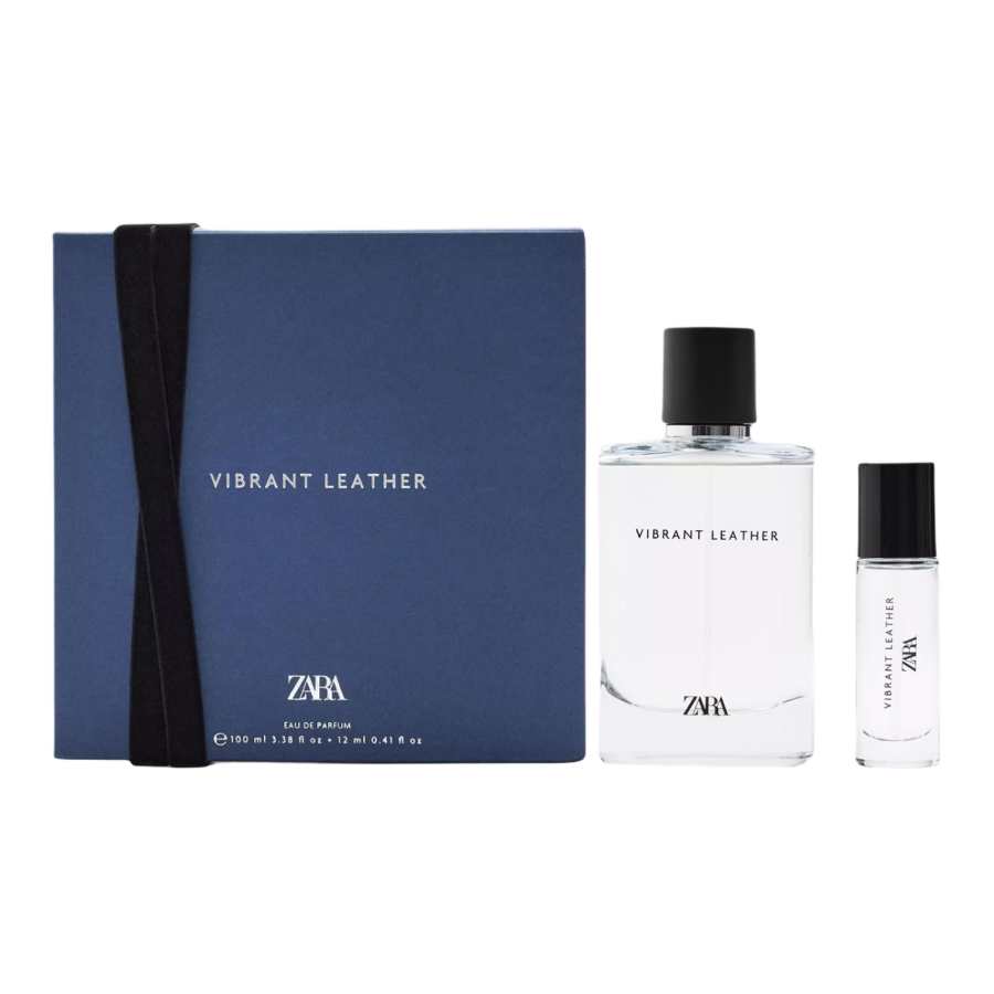 ZARA Active Joy Motion Leather Men's Perfumes Woody Eau De Parfum EDP 100ml+12ml Citrus Bamboo