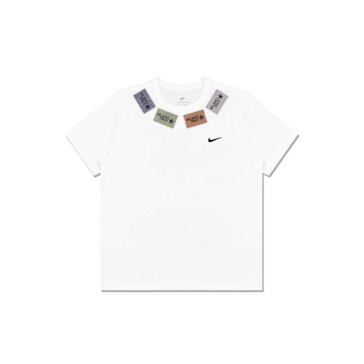 Nike Nike T Shirts Men's White Crew Neck Straight Fit