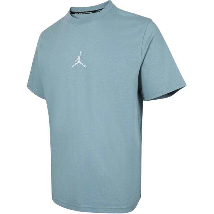 Jordan Jordan Sport T Shirts Men's Blue Crew Neck Moderate