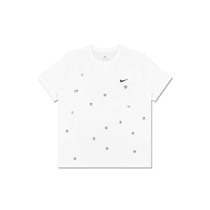 Nike Nike T Shirts Men's White Crew Neck Straight Fit