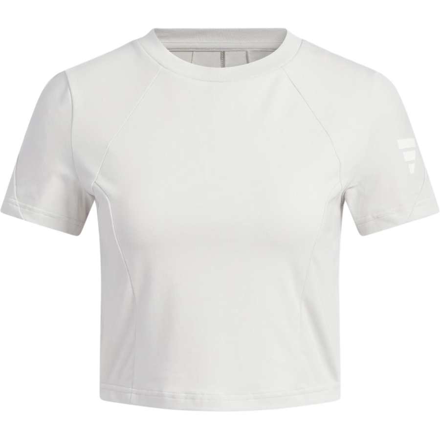 Adidas Adidas FOS T Shirts Women's Light Gray Crew Neck Moderate