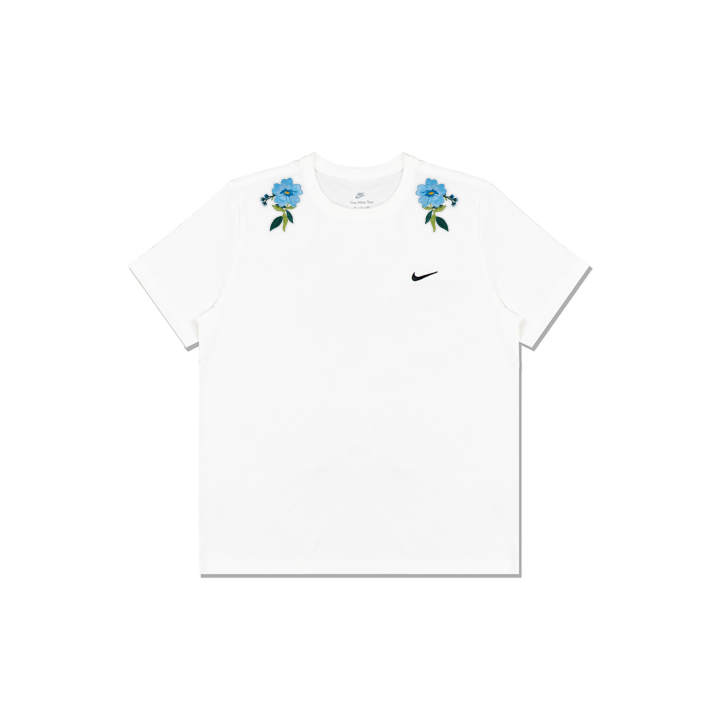 Nike Nike T Shirts Men's White Crew Neck Straight Fit