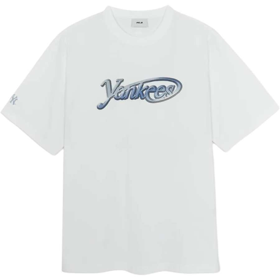 MLB MLB New York Yankees Basic Collection SS25 T Shirt Unisex White