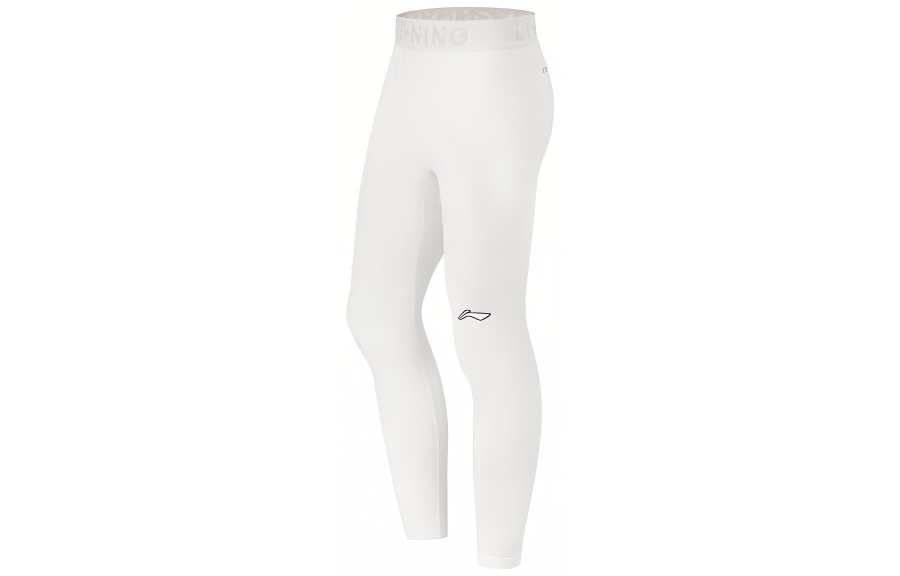 Li-Ning Li Ning Professional Basketball Collection Sports Pants Men's Standard White