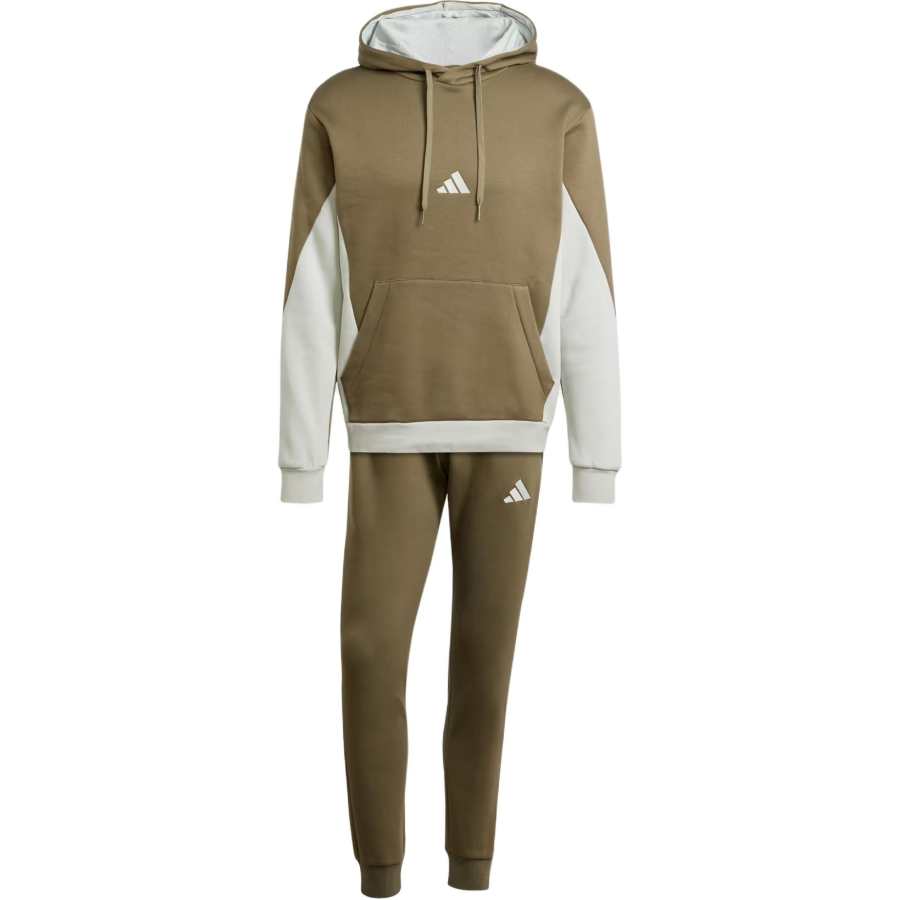 Adidas Adidas Sportswear SS25 Fleece Colorblock Casual Sportswear Men's