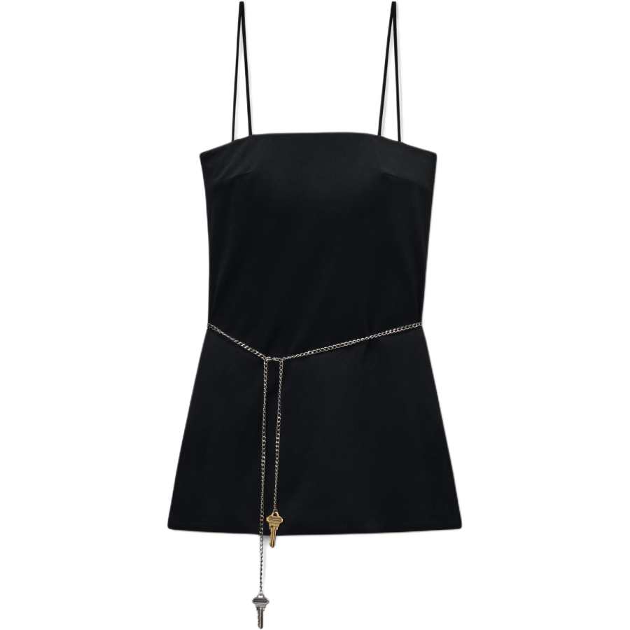 Alexander Wang Alexander Wang Chained Sleeveless Mini Dress