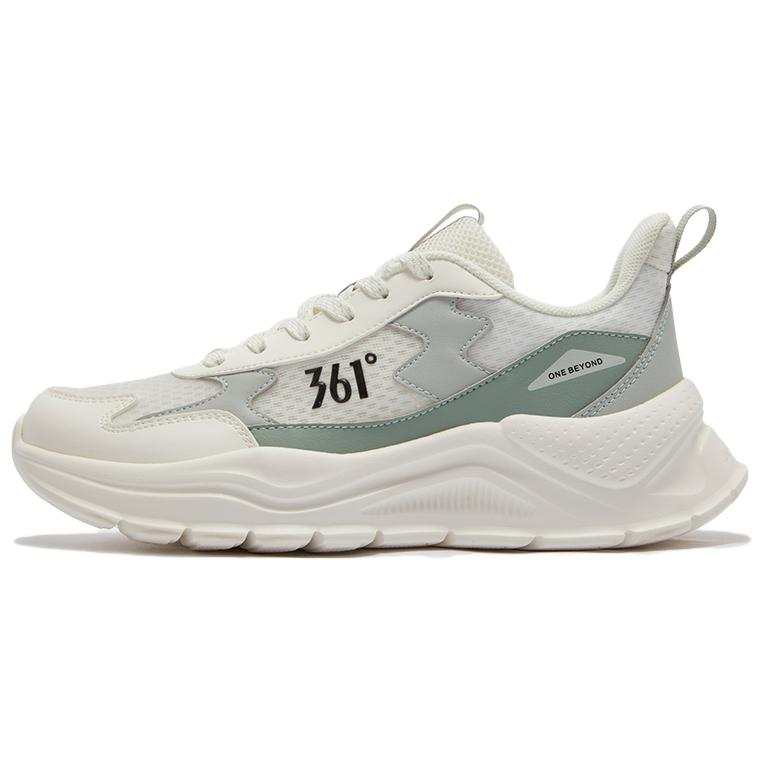 361° Breathable And Lightweight Low top Casual Shoes Women's Feather White Mint Gray Green