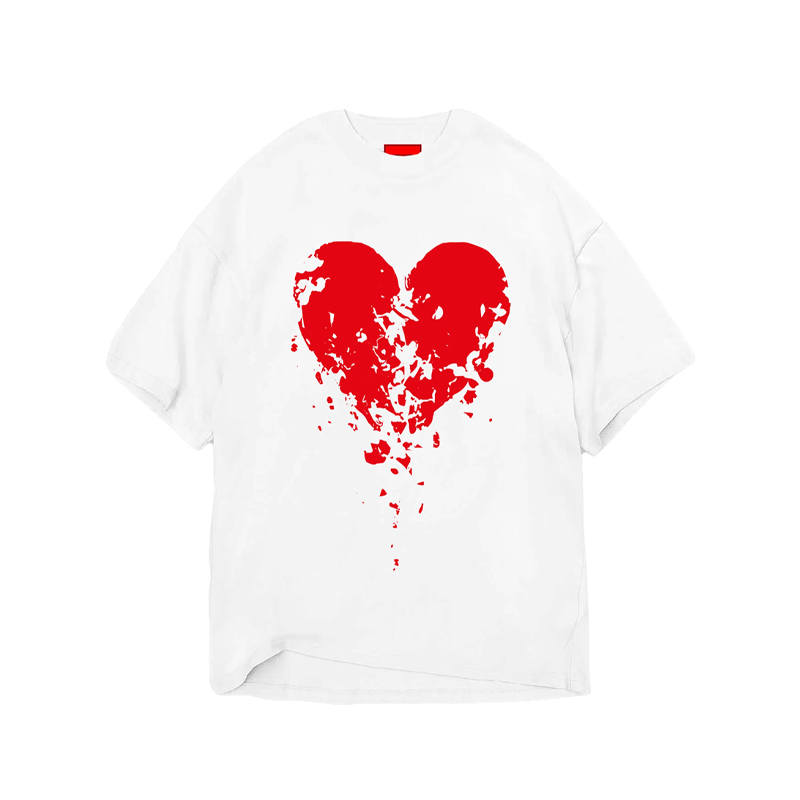 Vision Of Super Heart printed T shirt