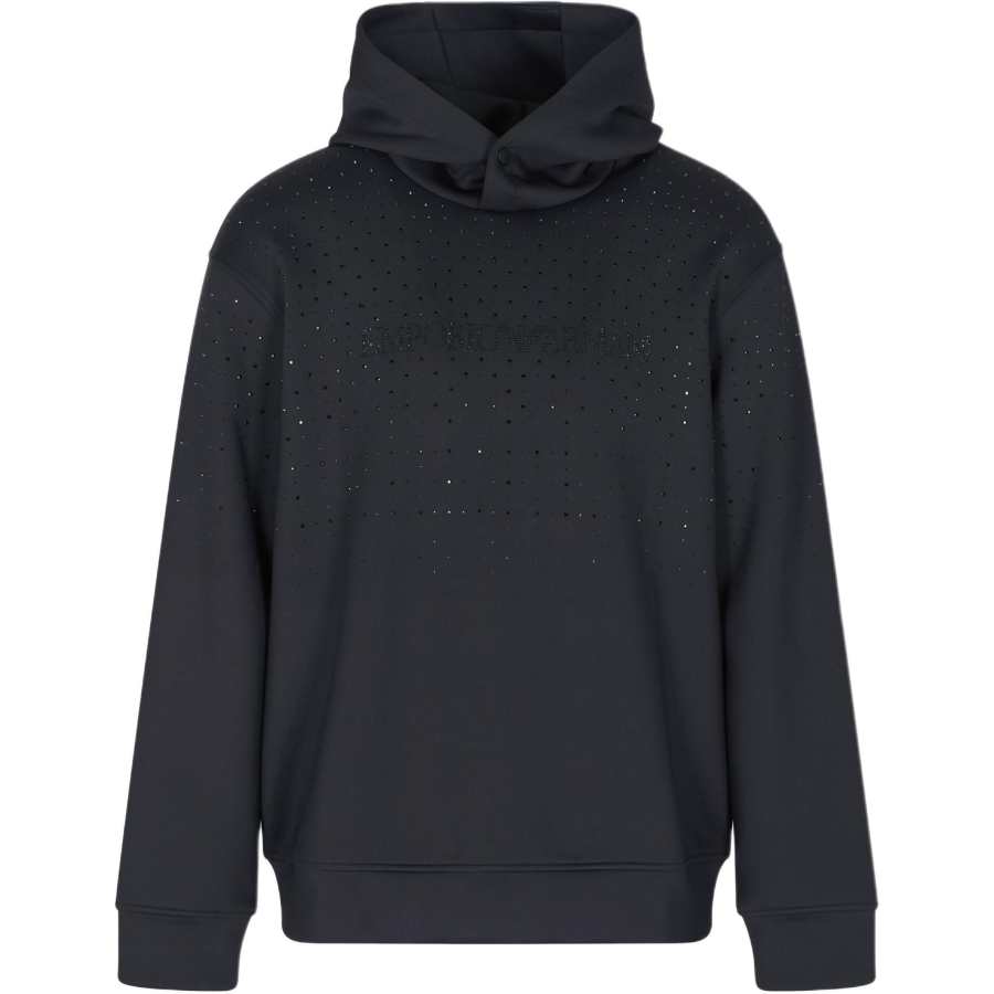 Emporio Armani Embellished Long-Sleeved Hoodie
