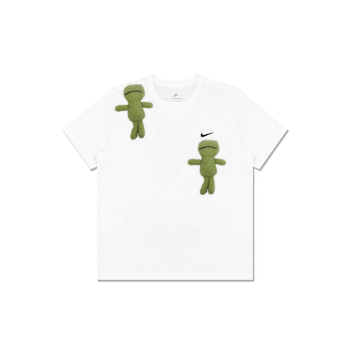 Nike Nike T Shirts Men's White Crew Neck Straight Fit
