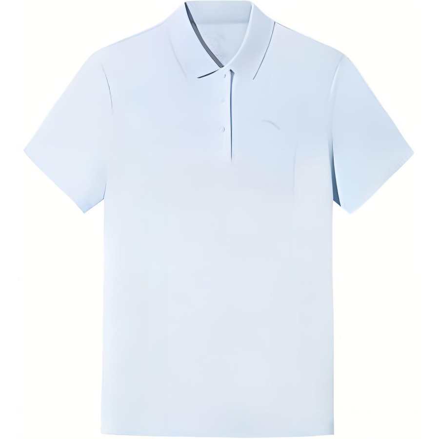 Anta Sports Lifestyle Collection Comprehensive Training Collection Polo Shirt Women's Dream Shadow Blue