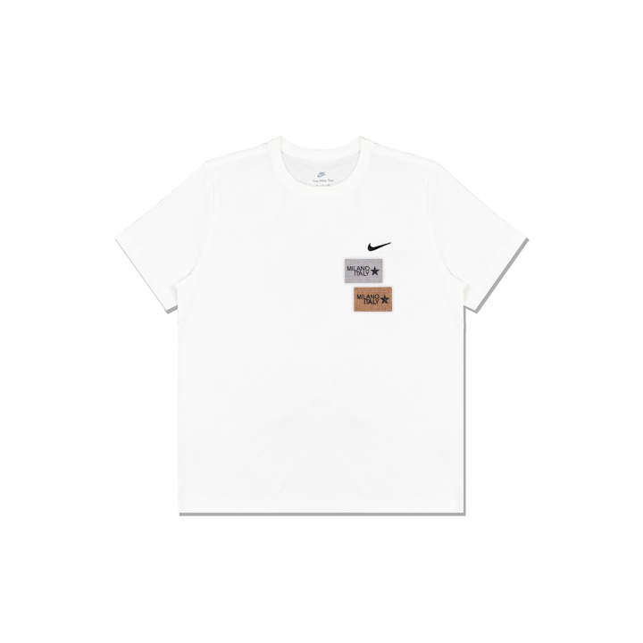 Nike Nike T Shirts Men's White Crew Neck Straight Fit