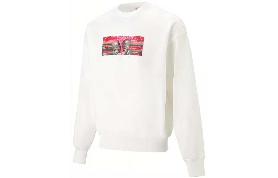 Li-Ning Li Ning Sweatshirt Unisex White
