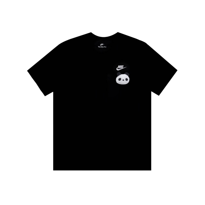 Nike Nike T Shirts Men's Black Crew Neck Moderate