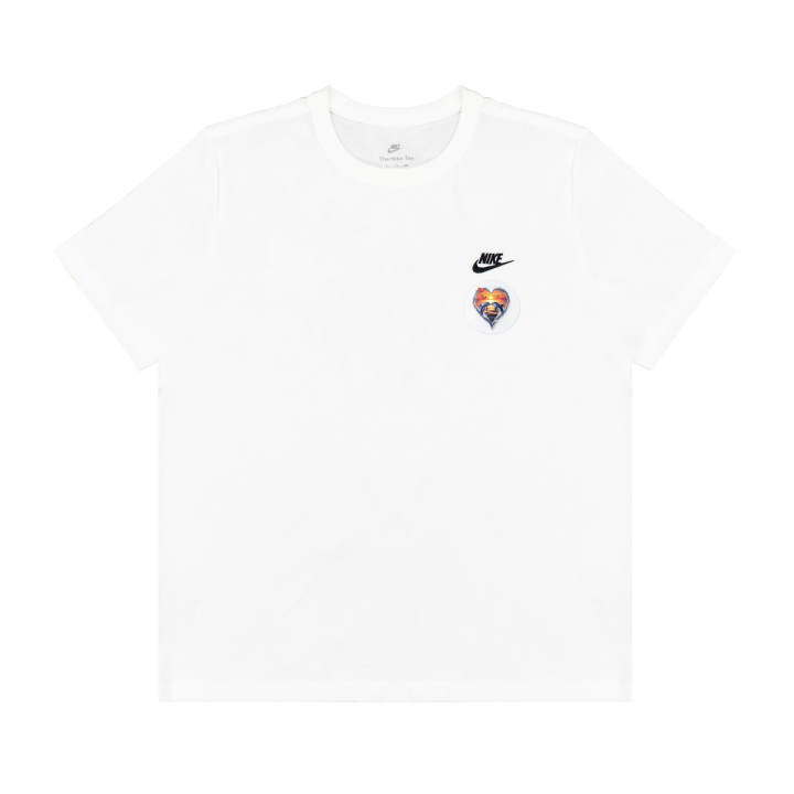 Nike Nike T Shirts Unisex White Crew Neck Moderate Straight Fit