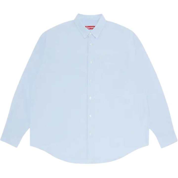 Supreme Supreme Shirts Men's Light Blue Moderate