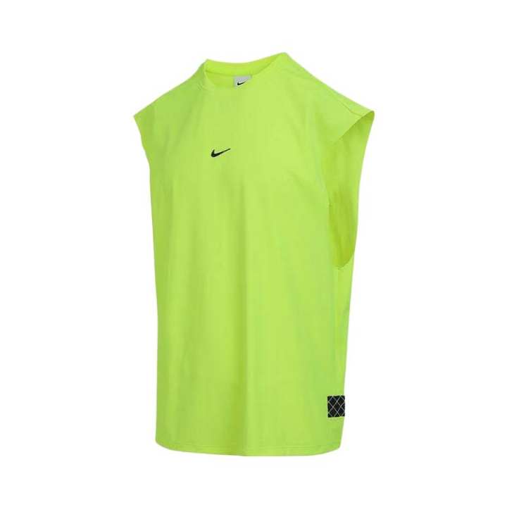 Nike Nike Dri Fit Tank Tops Men's Green Crew Neck Moderate Other