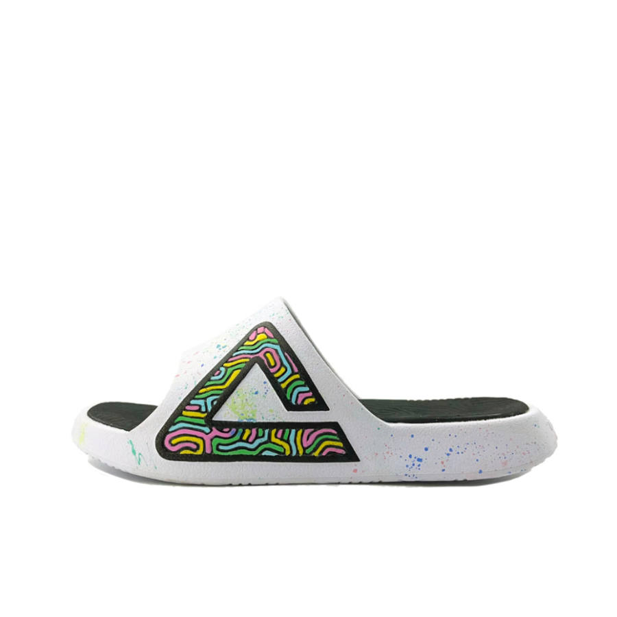 PEAK PEAK State Pole Quiet Slip Resistant Abrasion Resistant Slide Slippers Unisex Multicolor