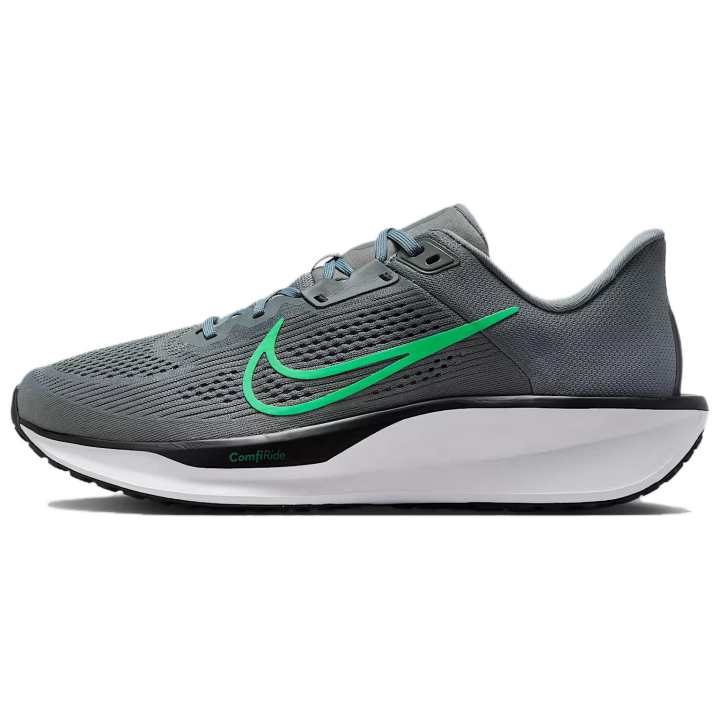 Nike Nike Quest 6 Cushioning Abrasion Resistant Low top Running Shoes Men's Gray