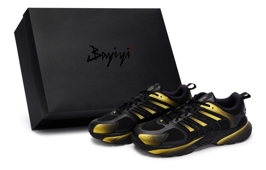 Adidas Adidas Climacool Ventania Abrasion Resistant Abrasion Resistant Low top Running Shoes Unisex Black Gold