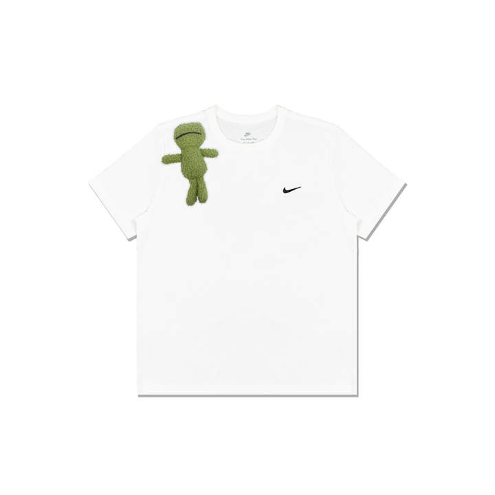 Nike Nike T Shirts Men's White Crew Neck Straight Fit