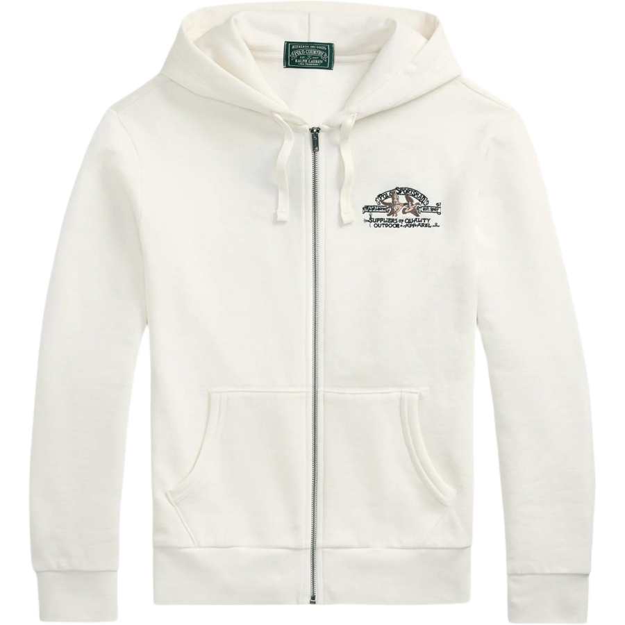 Polo Ralph Lauren zip-up embroidered hoodie