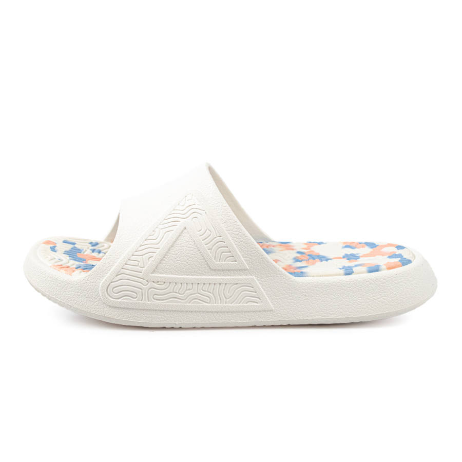 PEAK Taichi National Innovation Slippers Slip Resistant Massage Cushioning Slide Slippers Unisex White Pink Blue