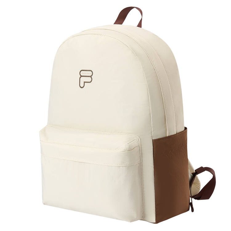 FILA KIDS Nylon Backpack Regular Unisex Antique Inspired Style White