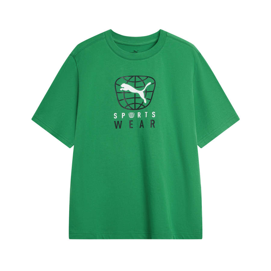PUMA Set-in Sleeve T-Shirt Men's Green