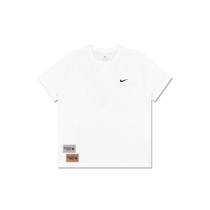 Nike Nike T Shirts Men's White Crew Neck Straight Fit