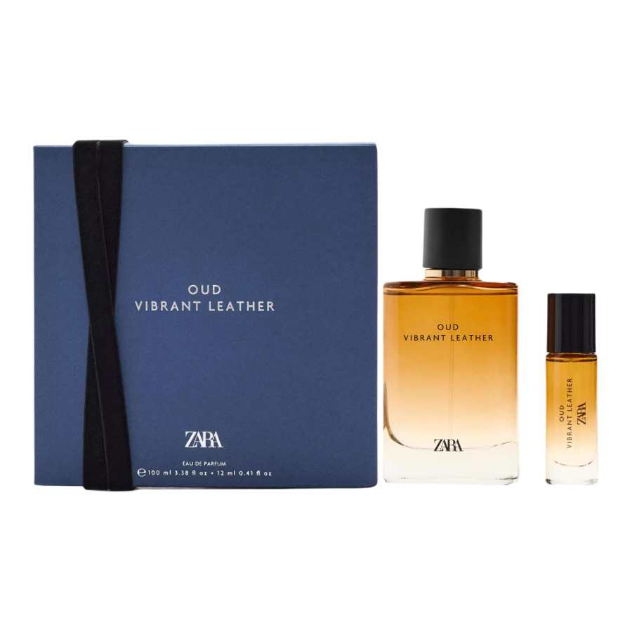 ZARA Wu De Active Joy Leather Men's Perfumes Oriental Eau De Parfum EDP 100ml+12ml Bergamot Kumquat