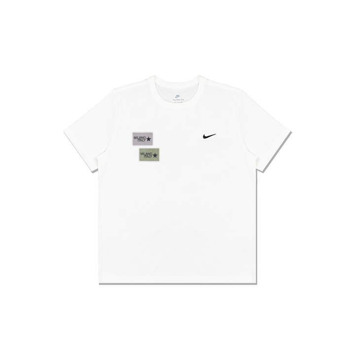 Nike Nike T Shirts Men's White Crew Neck Straight Fit