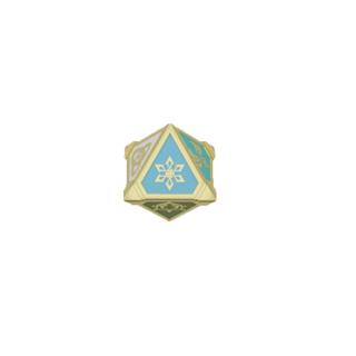 GenShin Seven Saints Summoning, Element Eight Sided Dice Card Accessories 1 Pc