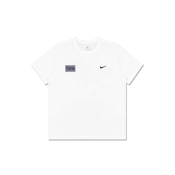 Nike Nike T Shirts Men's White Crew Neck Straight Fit