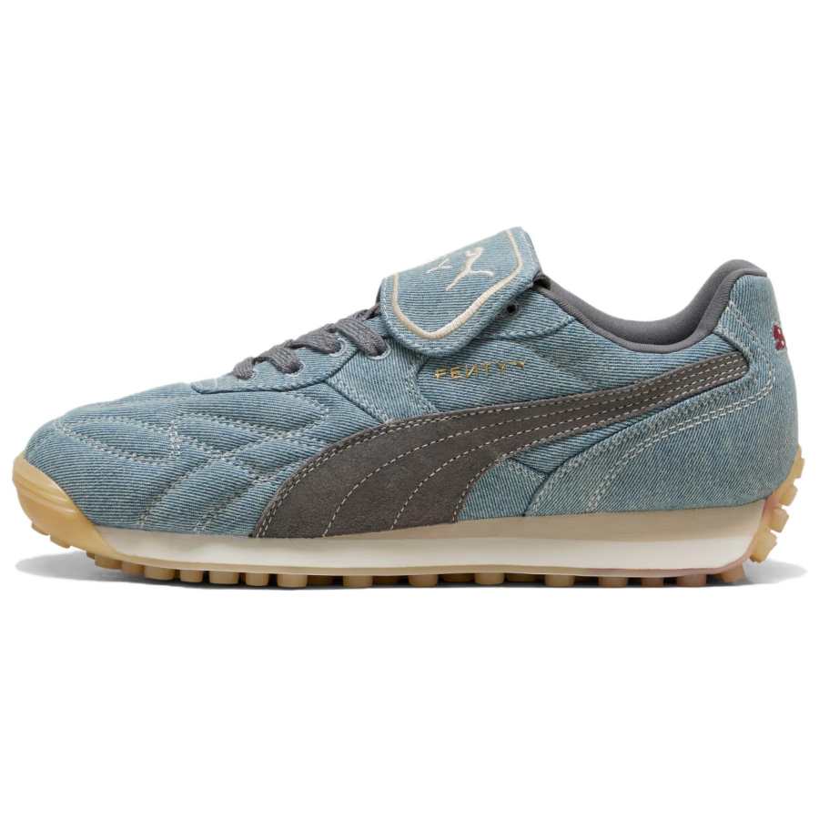 PUMA FENTY X SMURFS x PUMA Abrasion Resistant Low top Casual Shoes Unisex Blue