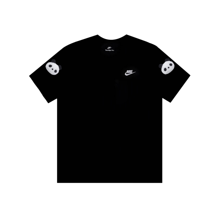 Nike Nike T Shirts Men's Black Crew Neck Moderate