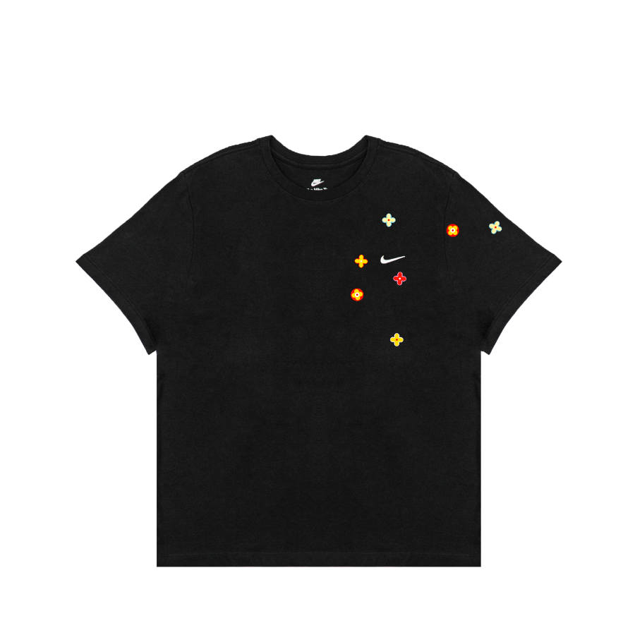 Nike Nike Dri Fit T Shirts Unisex Black Crew Neck Moderate Straight Fit