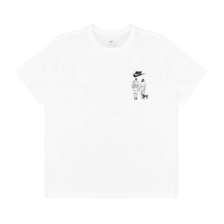 Nike Nike T Shirts Unisex White Crew Neck Moderate Straight Fit